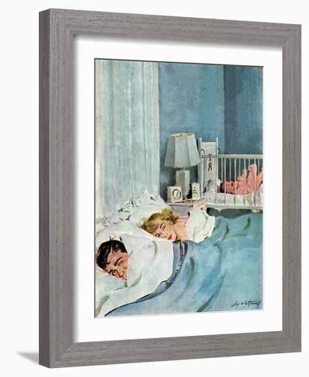 "Who's Turn?", January 21, 1950-M. Coburn Whitmore-Framed Giclee Print