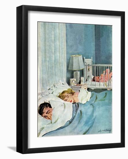 "Who's Turn?", January 21, 1950-M. Coburn Whitmore-Framed Giclee Print