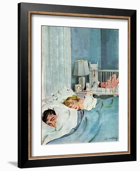 "Who's Turn?", January 21, 1950-M. Coburn Whitmore-Framed Giclee Print