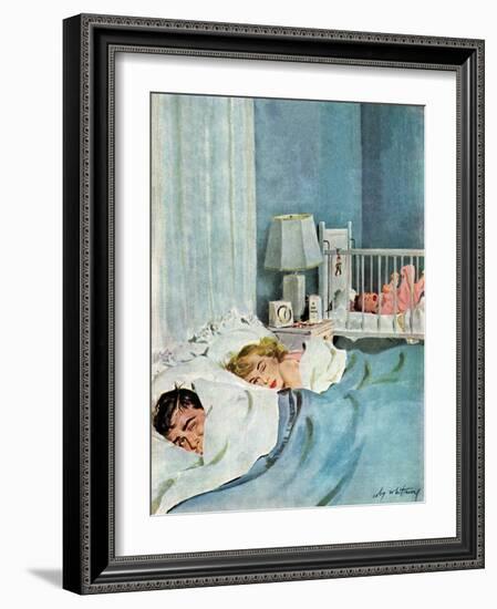 "Who's Turn?", January 21, 1950-M. Coburn Whitmore-Framed Giclee Print