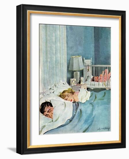 "Who's Turn?", January 21, 1950-M. Coburn Whitmore-Framed Giclee Print