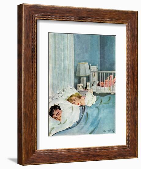 "Who's Turn?", January 21, 1950-M. Coburn Whitmore-Framed Giclee Print