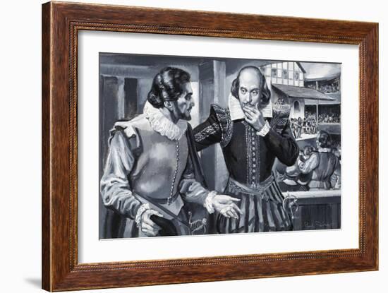 Who Said...? Ben Johnson and William Shakespeare-Paul Rainer-Framed Giclee Print