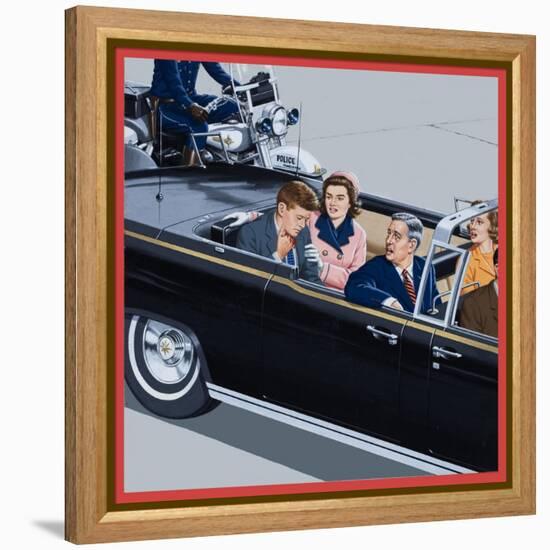 Who Shot the President?'-John Keay-Framed Premier Image Canvas