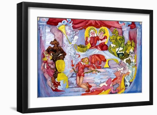 Who Stole the Tarts?-Zelda Fitzgerald-Framed Premium Giclee Print