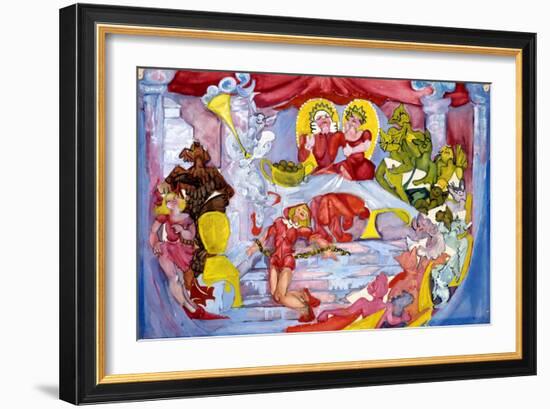 Who Stole the Tarts?-Zelda Fitzgerald-Framed Art Print