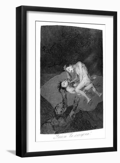 Who Would Have Thought It!, 1799-Francisco de Goya-Framed Giclee Print