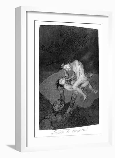 Who Would Have Thought It!, 1799-Francisco de Goya-Framed Giclee Print