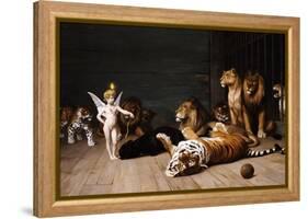 Whoever You Are, Here Is Your Master (Love, the Conqueror)-Jean Leon Gerome-Framed Premier Image Canvas