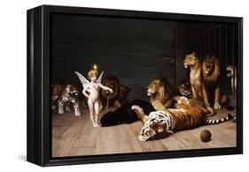 Whoever You Are, Here Is Your Master (Love, the Conqueror)-Jean Leon Gerome-Framed Premier Image Canvas