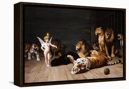 Whoever You Are, Here Is Your Master (Love, the Conqueror)-Jean Leon Gerome-Framed Premier Image Canvas