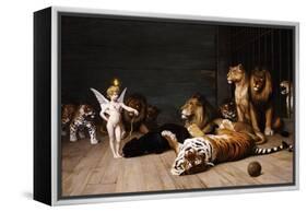 Whoever You Are, Here Is Your Master (Love, the Conqueror)-Jean Leon Gerome-Framed Premier Image Canvas