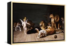 Whoever You Are, Here Is Your Master (Love, the Conqueror)-Jean Leon Gerome-Framed Premier Image Canvas