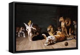 Whoever You Are, Here Is Your Master (Love, the Conqueror)-Jean Leon Gerome-Framed Premier Image Canvas