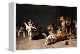 Whoever You Are, Here Is Your Master (Love, the Conqueror)-Jean Leon Gerome-Framed Premier Image Canvas