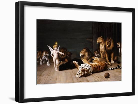 Whoever You Are, Here Is Your Master (Love, the Conqueror)-Jean Leon Gerome-Framed Premium Giclee Print