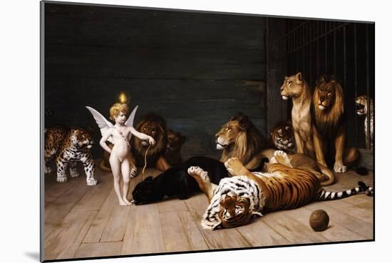 Whoever You Are, Here Is Your Master (Love, the Conqueror)-Jean Leon Gerome-Mounted Premium Giclee Print