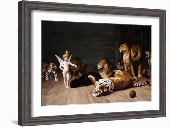 Whoever You Are, Here Is Your Master (Love, the Conqueror)-Jean Leon Gerome-Framed Giclee Print