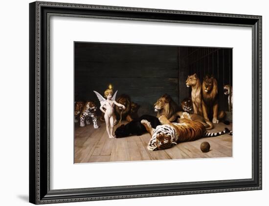 Whoever You Are, Here Is Your Master (Love, the Conqueror)-Jean Leon Gerome-Framed Giclee Print