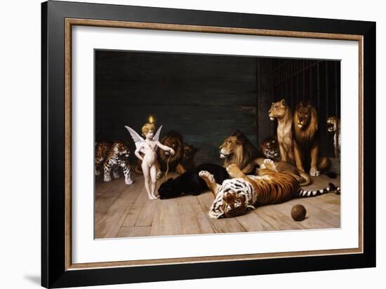 Whoever You Are, Here Is Your Master (Love, the Conqueror)-Jean Leon Gerome-Framed Giclee Print