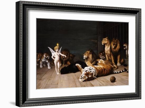 Whoever You Are, Here Is Your Master (Love, the Conqueror)-Jean Leon Gerome-Framed Giclee Print