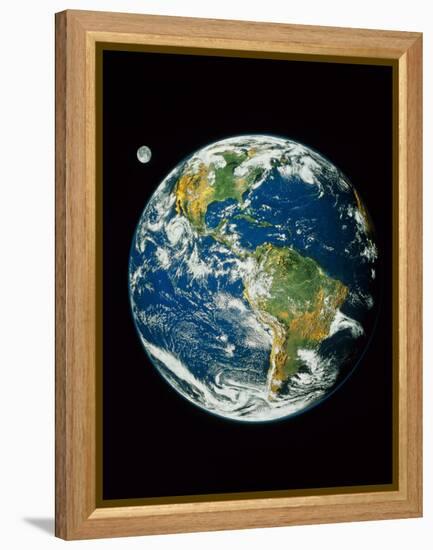 Whole Earth (Blue Marble 2000)-null-Framed Premier Image Canvas