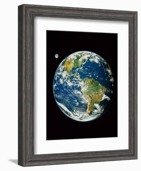 Whole Earth (Blue Marble 2000)-null-Framed Premium Photographic Print