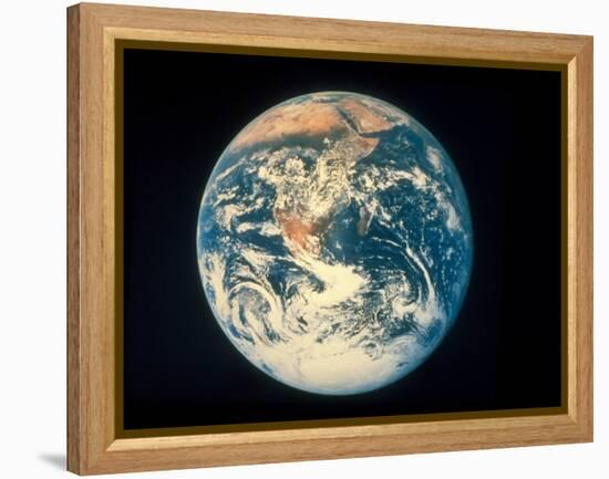 Whole Earth From Apollo 17-null-Framed Premier Image Canvas