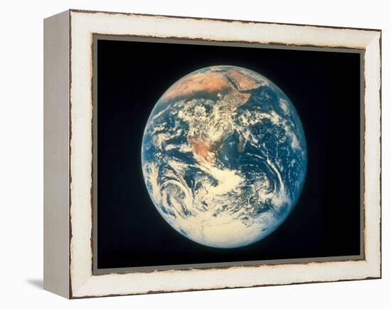 Whole Earth From Apollo 17-null-Framed Premier Image Canvas