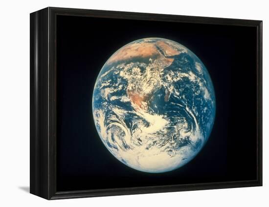 Whole Earth From Apollo 17-null-Framed Premier Image Canvas