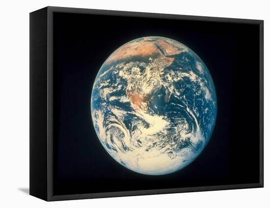 Whole Earth From Apollo 17-null-Framed Premier Image Canvas