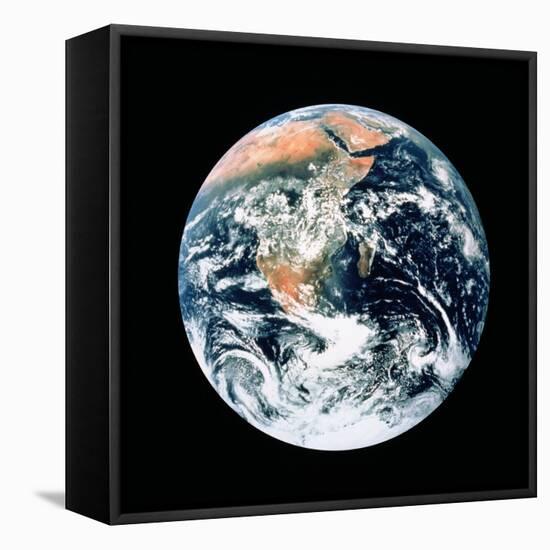 Whole Earth From Apollo 17-null-Framed Premier Image Canvas