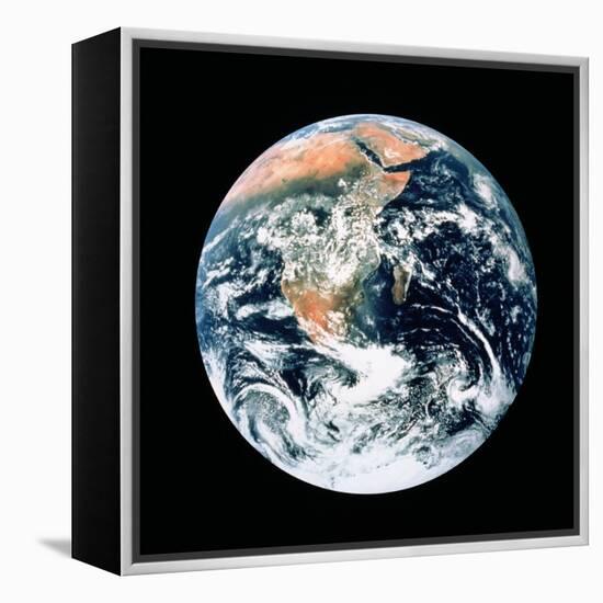 Whole Earth From Apollo 17-null-Framed Premier Image Canvas