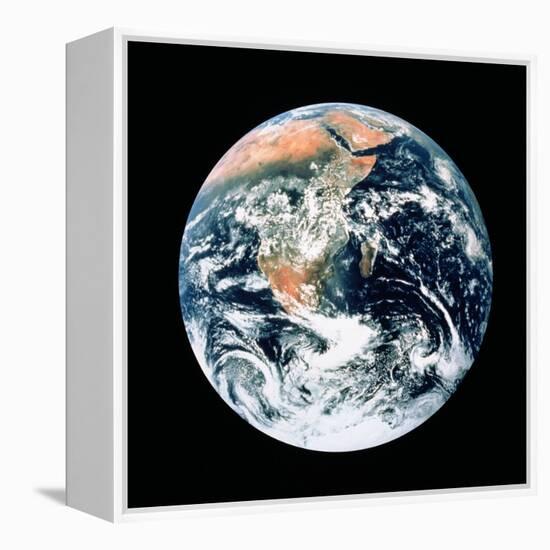 Whole Earth From Apollo 17-null-Framed Premier Image Canvas