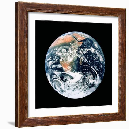 Whole Earth From Apollo 17-null-Framed Premium Photographic Print