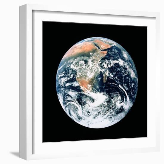 Whole Earth From Apollo 17-null-Framed Premium Photographic Print