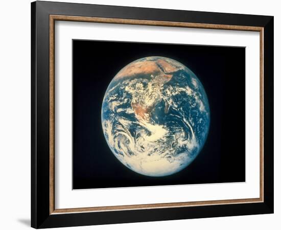 Whole Earth From Apollo 17-null-Framed Photographic Print