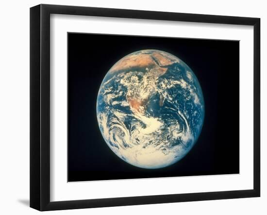 Whole Earth From Apollo 17-null-Framed Photographic Print