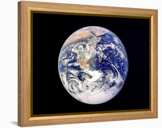 Whole Earth from Space, Viewed from Apollo 17, December 1972-null-Framed Premier Image Canvas