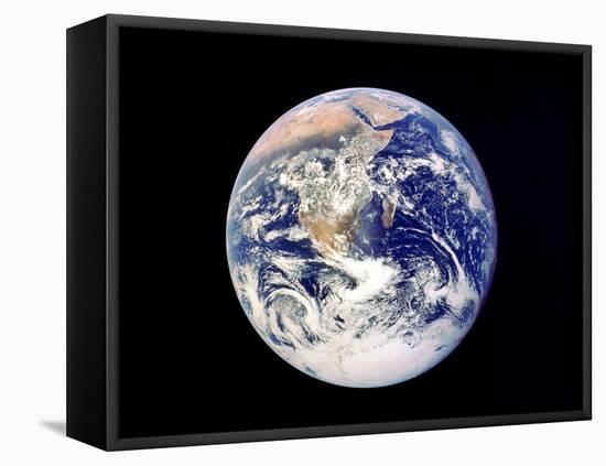 Whole Earth from Space, Viewed from Apollo 17, December 1972-null-Framed Premier Image Canvas