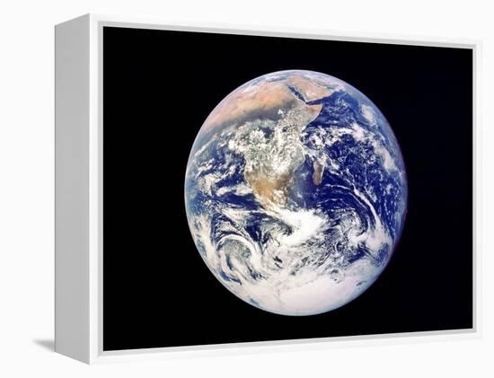 Whole Earth from Space, Viewed from Apollo 17, December 1972-null-Framed Premier Image Canvas