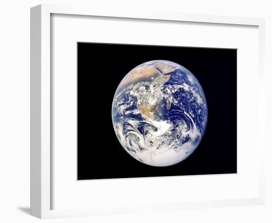 Whole Earth from Space, Viewed from Apollo 17, December 1972-null-Framed Photographic Print