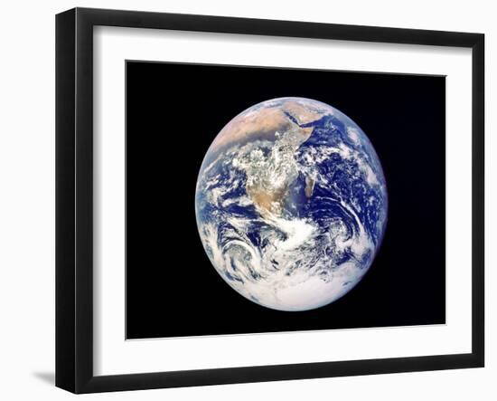 Whole Earth from Space, Viewed from Apollo 17, December 1972-null-Framed Photographic Print