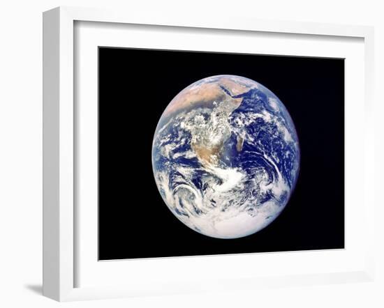 Whole Earth from Space, Viewed from Apollo 17, December 1972-null-Framed Photographic Print