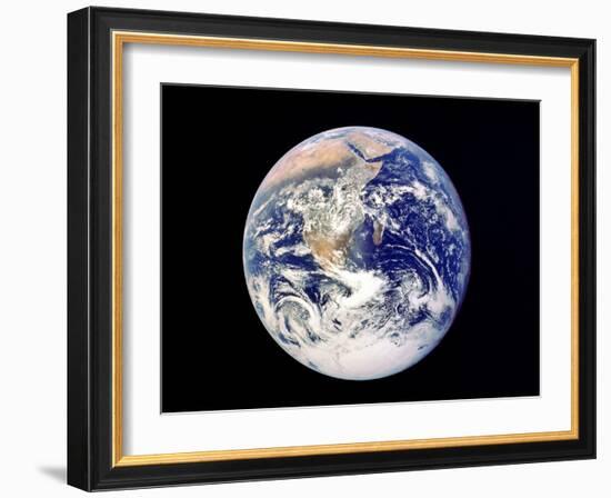 Whole Earth from Space, Viewed from Apollo 17, December 1972-null-Framed Photographic Print