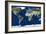 Whole Earth Map-PLANETOBSERVER-Framed Photographic Print