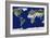 Whole Earth Map-PLANETOBSERVER-Framed Photographic Print