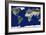 Whole Earth Map-PLANETOBSERVER-Framed Photographic Print