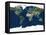 Whole Earth, Satellite Image-PLANETOBSERVER-Framed Premier Image Canvas