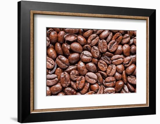 Whole Roasted Coffee Beans-Steve Gadomski-Framed Photographic Print